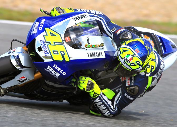 Ma nel 2013 Vale porta il 58 di Sic gi prima dell'inizio della stagione ai test di Jerez dello scorso marzo. 